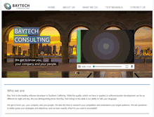 Tablet Screenshot of baytechconsulting.com